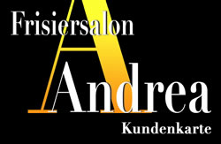 Visitkarte Frisiersalon Andrea - Gestaltung PR + Marketing Agentur Leodolter
